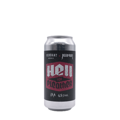 Hell For Pleather  Verdant & Beer Riff Collab  4,5% Vol.  440 ml - naïv