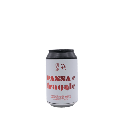 Panna E Fragole  Collab CRAK & Other Half  8% Vol.  330ml - naïv